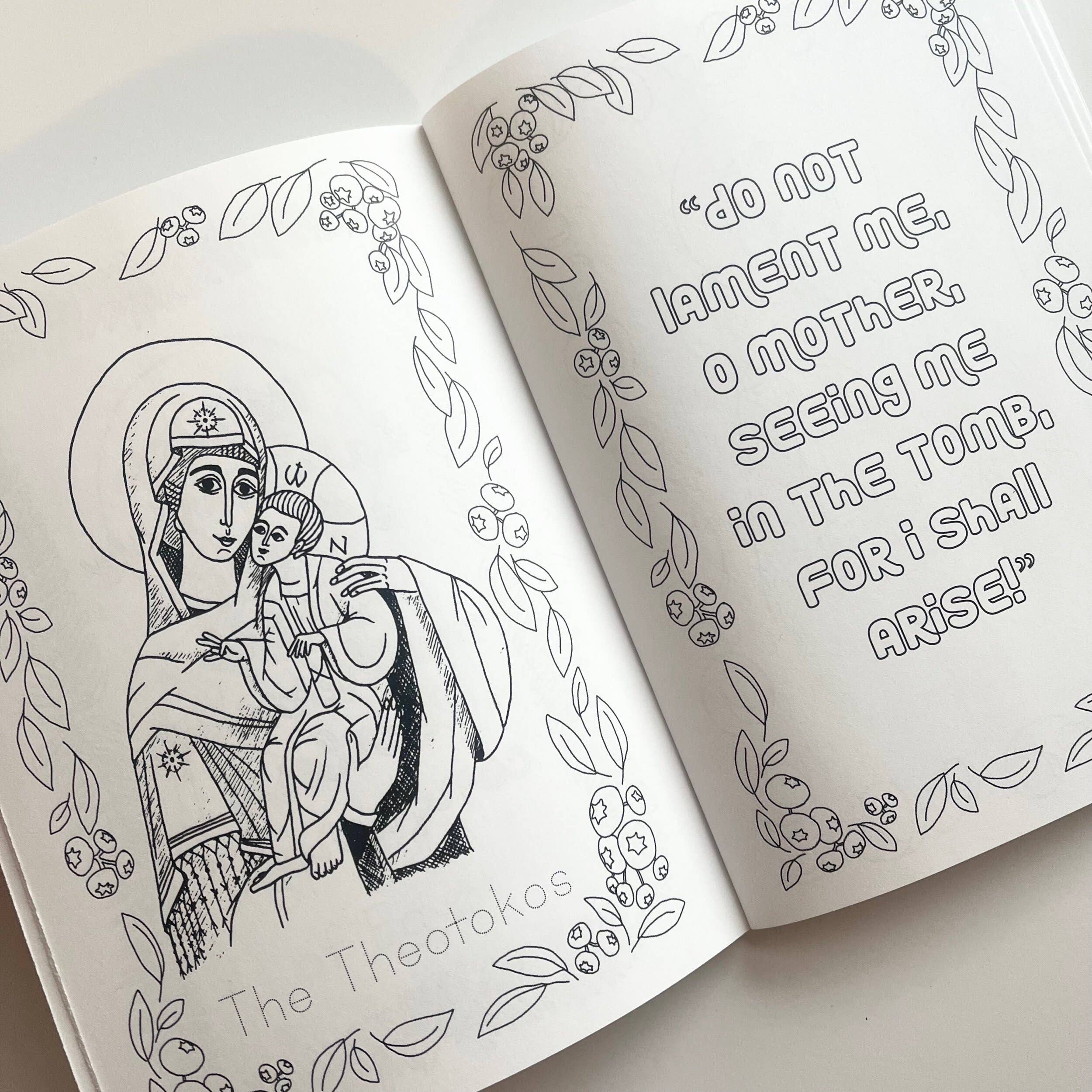 DRAW NEAR DESIGNS, LLC - Wholesale Coloring Book - Kids & Baby - Journey to Pascha Coloring Book2