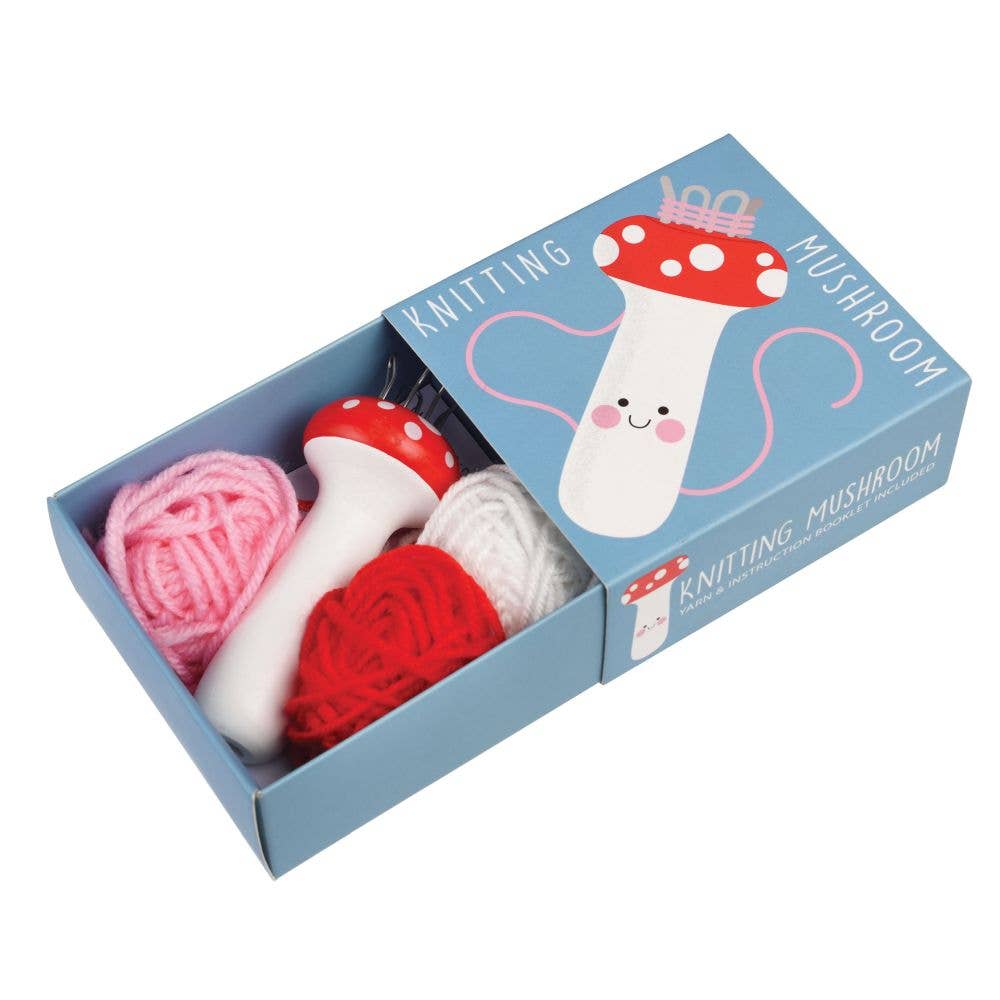 Bobangles - Vente Kit de bricolage – enfant - Kit de champignons à tricoter Rex London1