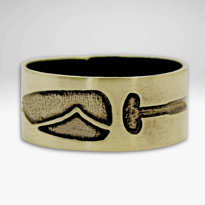 Bague réglable en amont pour la vente par Daphne Lorna