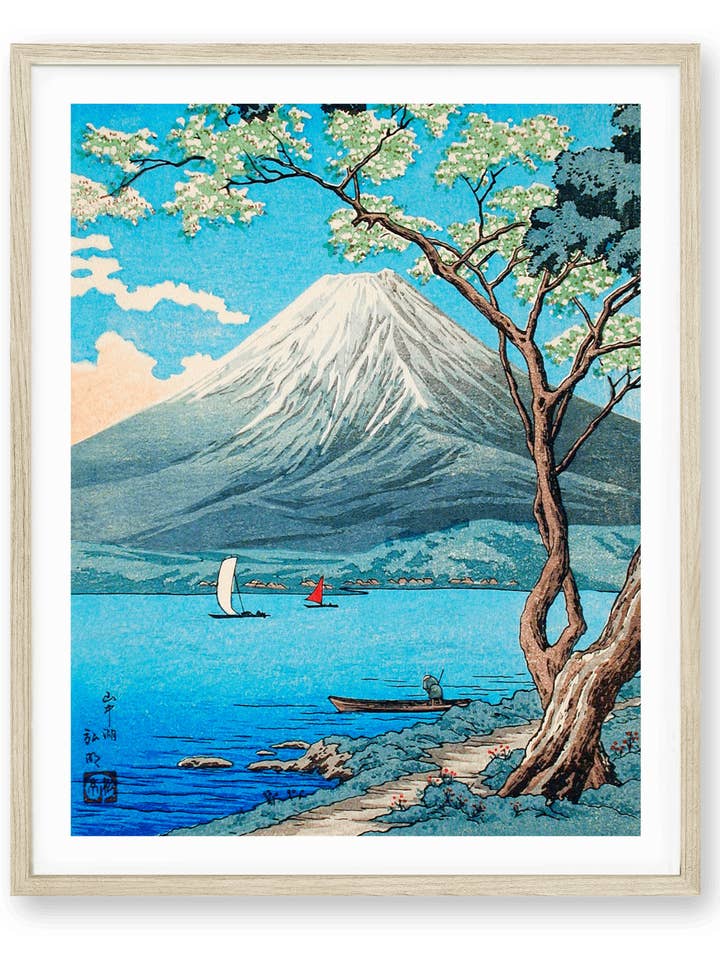 Takahashi - Monte Fuji do Lago Yamanaka por atacado de Knot & Soul