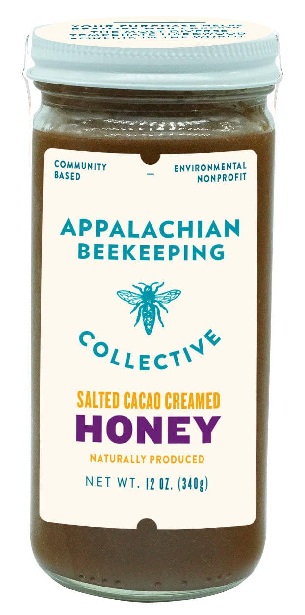 Appalachian Beekeeping Collective - Wholesale Honey - Salted Cacao Creamed Honey
