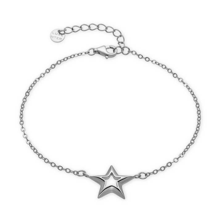 Bracelet en argent sterling 925 finition rhodium - Lithwa pour la vente par Luxenter