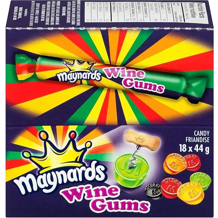 Echo Sales America - Wholesale Gummy - Maynards Wine Gums roll 44g, case 18 count2