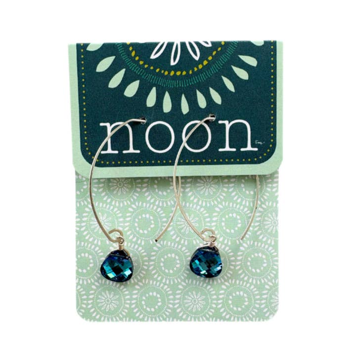 noon designs - Wholesale Dangle Earrings - mini Swarovski earrings