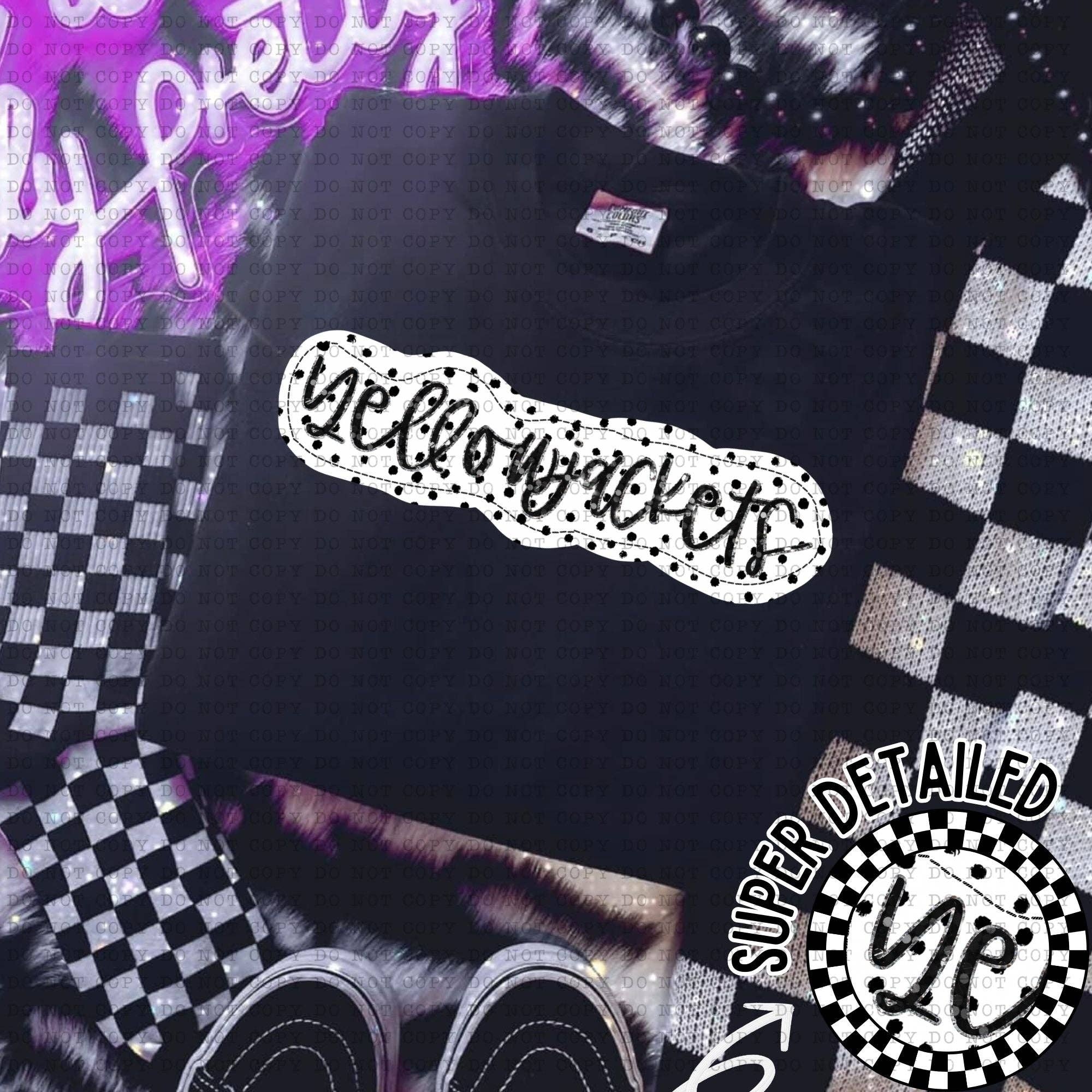 Simple Tymes – Engroshandel Sublimationstryk – Dotted Applique Teams DTF-print76