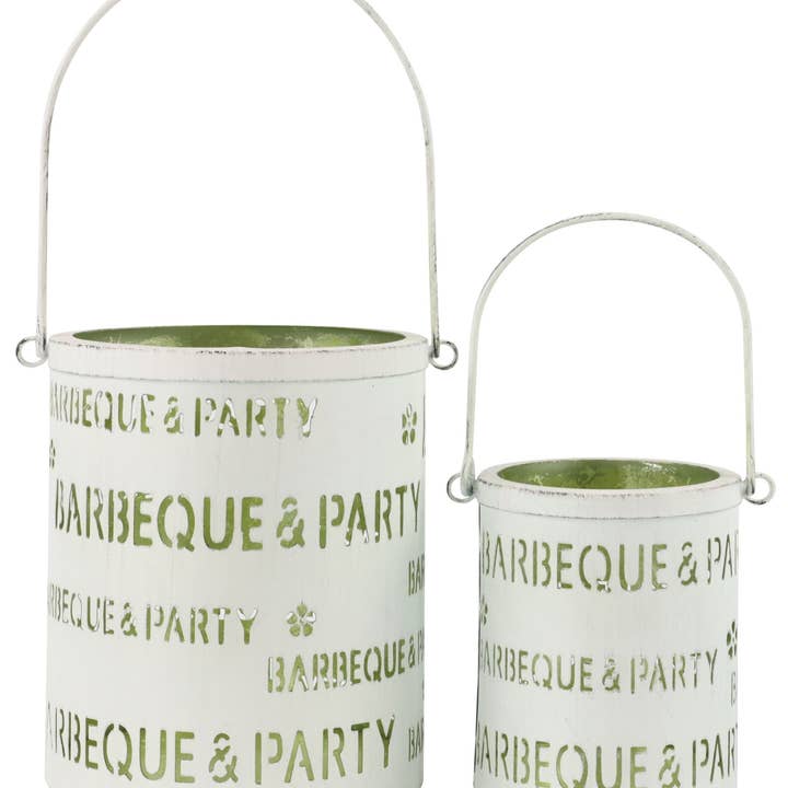 2-PIECE “BARBECUE” LANTERN SET (2812) for wholesale by HOFF-INTERIEUR