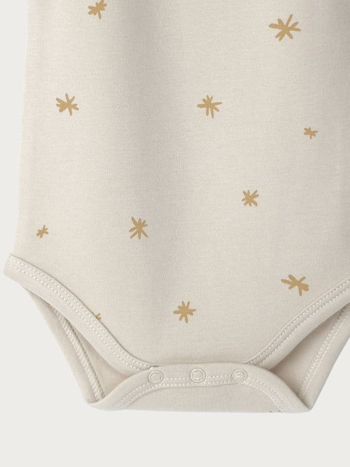 Babu - Wholesale Bodysuit (non-footed) – Baby - Singlet Bodysuit - Marigold Star3