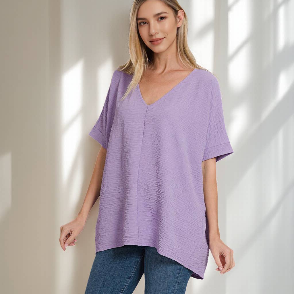 42POPS - Wholesale Blouse - Women's - `.Airflow Dolman Short Sleeve Top22