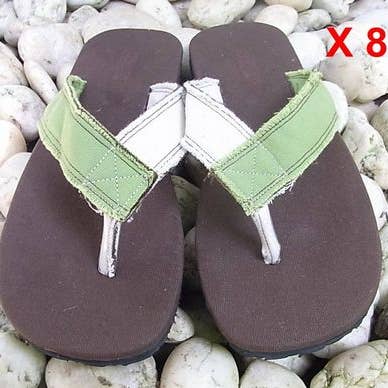 BUNDLE: Casual Sandals Boho Fair Trade 8 PAIRS - Thailand for wholesale by Lumily