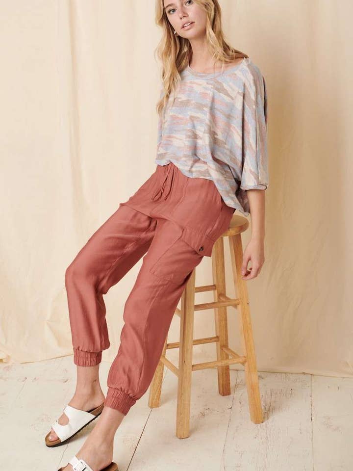 mittoshop - Wholesale Lounge Sweatpants/Joggers - Women's - H70479A-SATIN JOGGER PANTS10