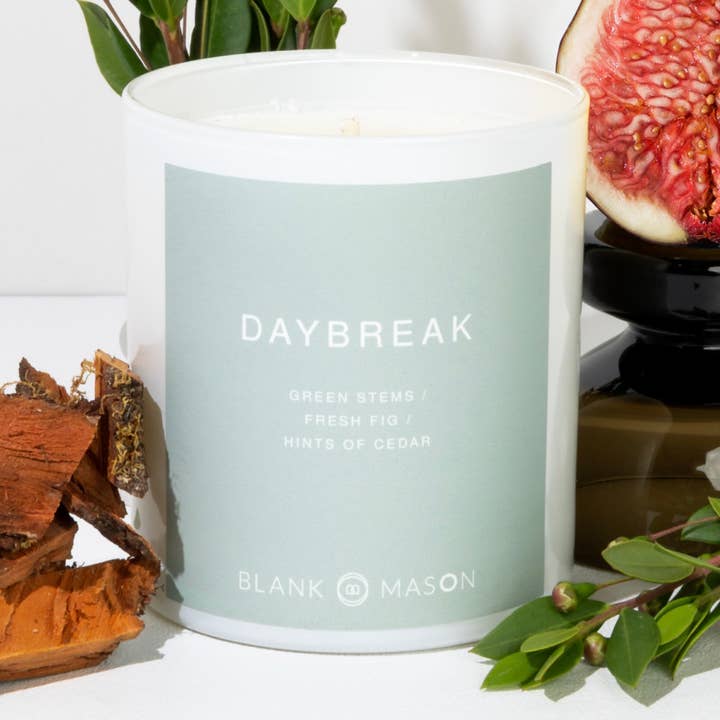 Blank Mason - Wholesale Jar/Filled Candle - Daybreak0