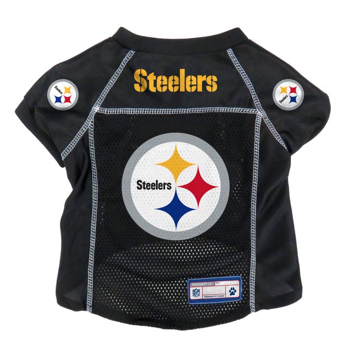 Little Earth Productions - Wholesale Pet Jersey - Dog - NFL Pittsburgh Steelers Basic Pet Jersey