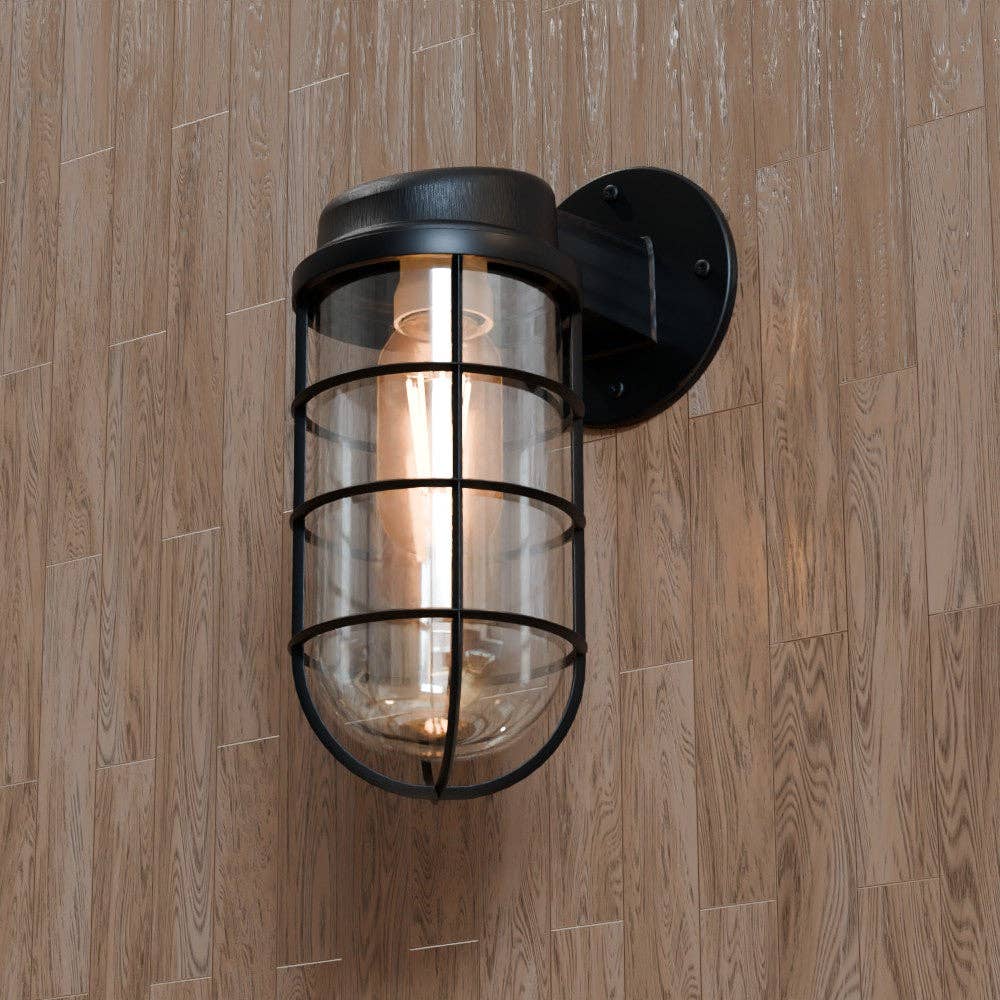 Ledsone - Vendita all'ingrosso Applique - Lampada da parete a gabbia per paratia industriale~55238