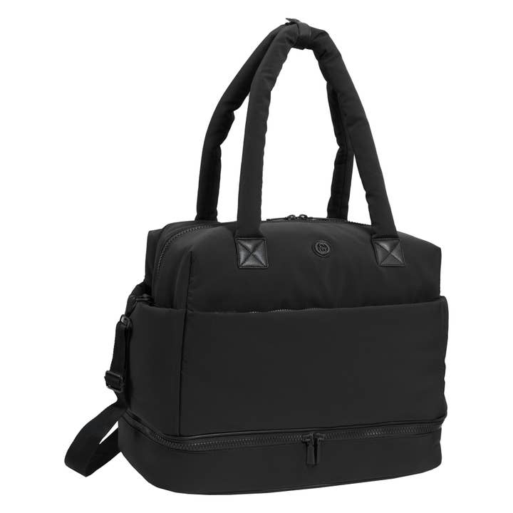 Magid - Wholesale Weekender Bag - Women's - Joan & David 18 Inch High Density Sport Nylon Drop Bottom Duffel Bag67