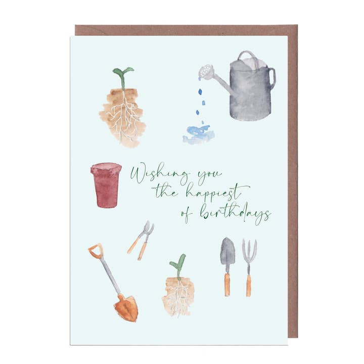 Yellowstone Art Boutique - Wholesale Birthday Card - Gardening Birthday Card1
