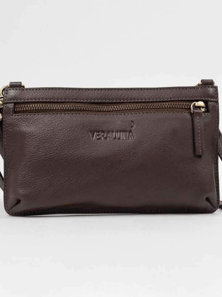 Borsa in pelle NESAK fair trade per la vendita all'ingrosso da parte di Veraluna Sustainable Clothing