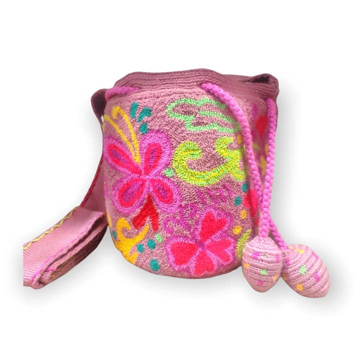 Colorful 4U - Wholesale Crossbody Bag - Women's - Mirabel Encanto Crossbody Bag | Tapestry Embroidery Purse4