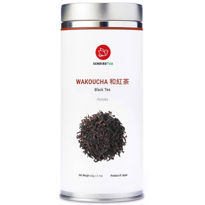 Senbird Tea - Wholesale Loose Tea - Wakoucha Honoka - Japanese Black Tea | 60g Tin