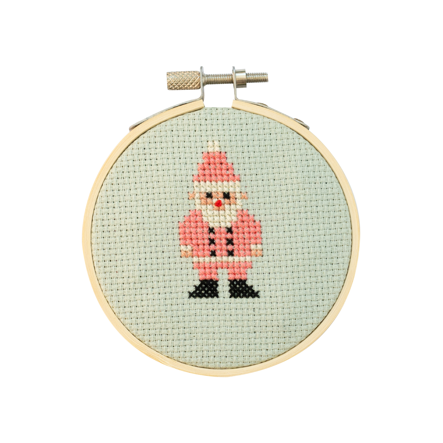 Cotton Clara Craft Kits & Supplies - Wholesale Craft Sewing Kit - Christmas Santa Cross Stitch Kit5
