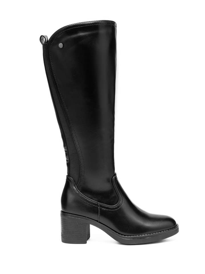 C'M PARIS - Wholesale Boots - Women's - Buttoned Strap Riding Boot 30230