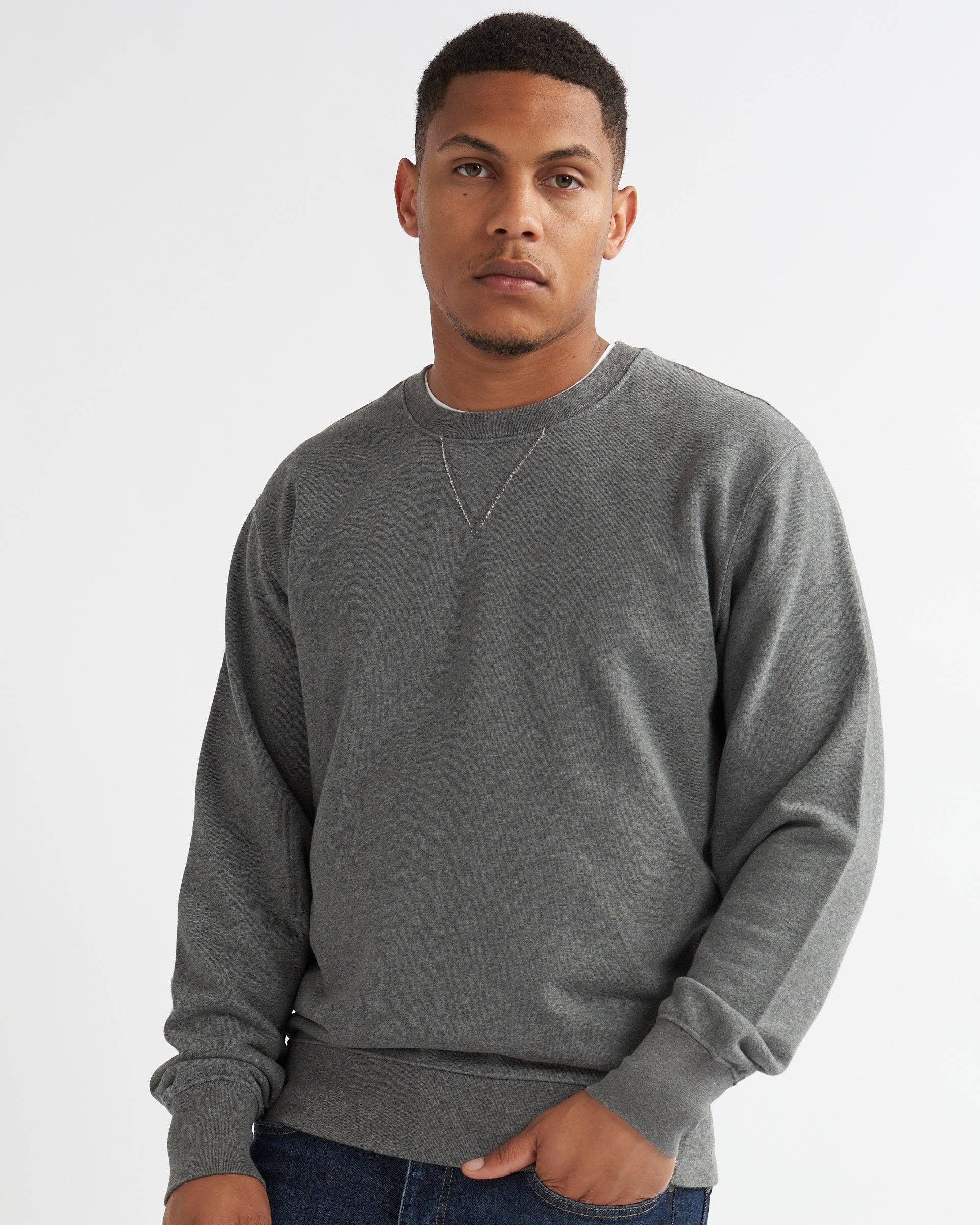 Alse Studio – wholesale Sweatshirt – Unisex – Unisex Basic Crew Neck Sweat4