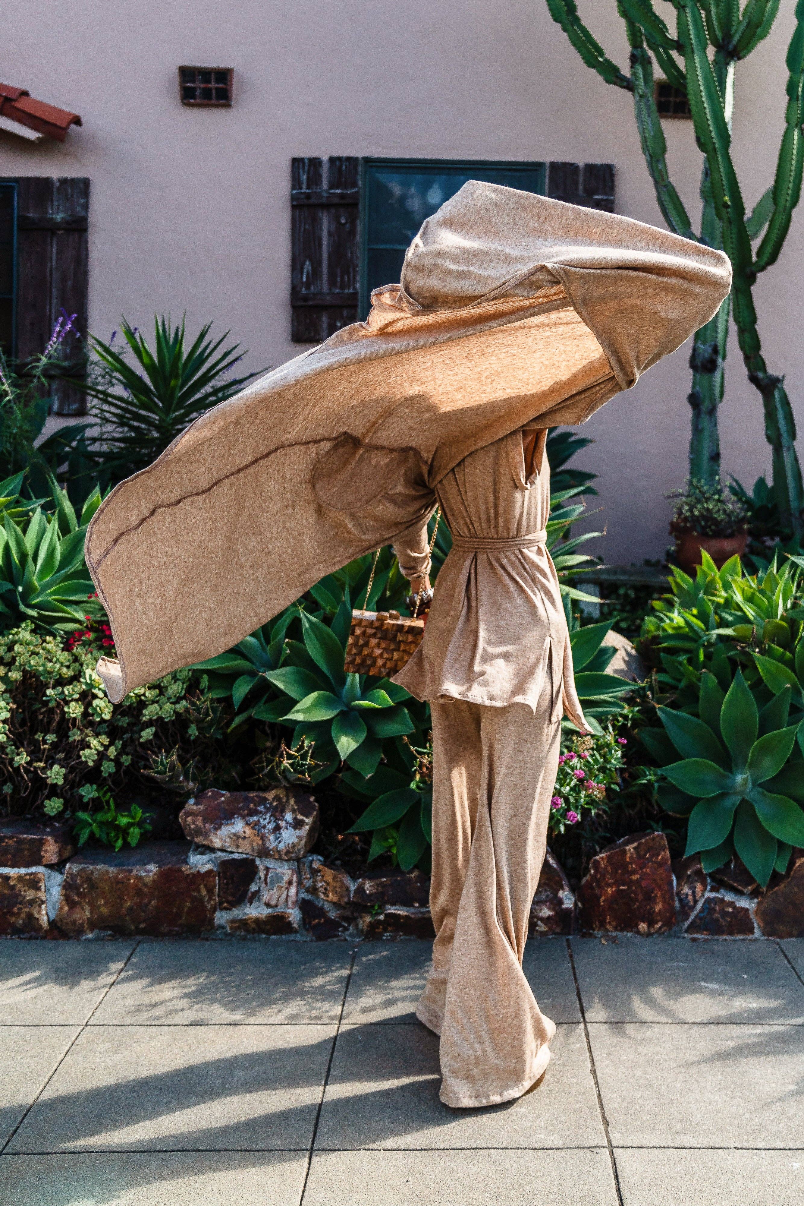 Jennafer Grace - Wholesale Kimono - Dames - Crème Brûlée Yoga Duster7