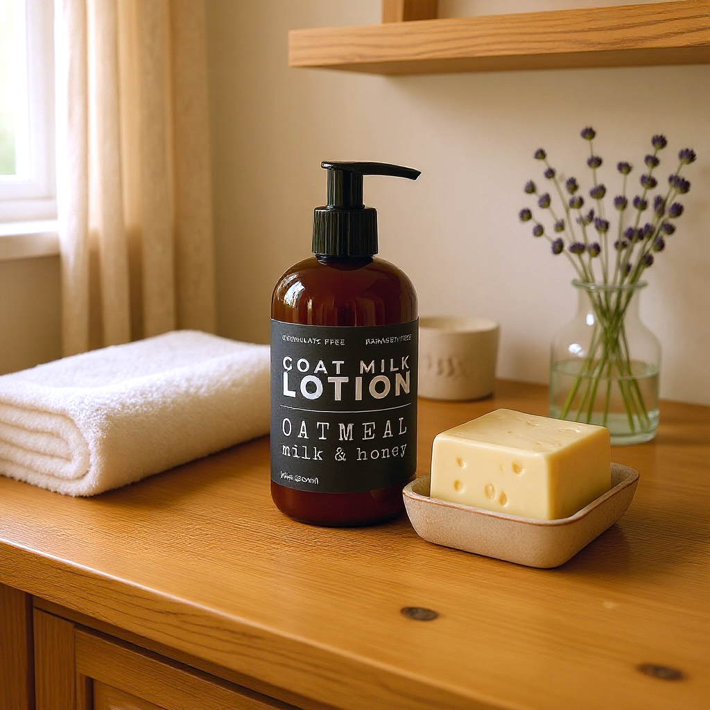 Sweet Suds Soap Company – wholesale Body cream/lotion – Oatmeal, Milk & Honey Goat Milk Lotion(Seasonal)0