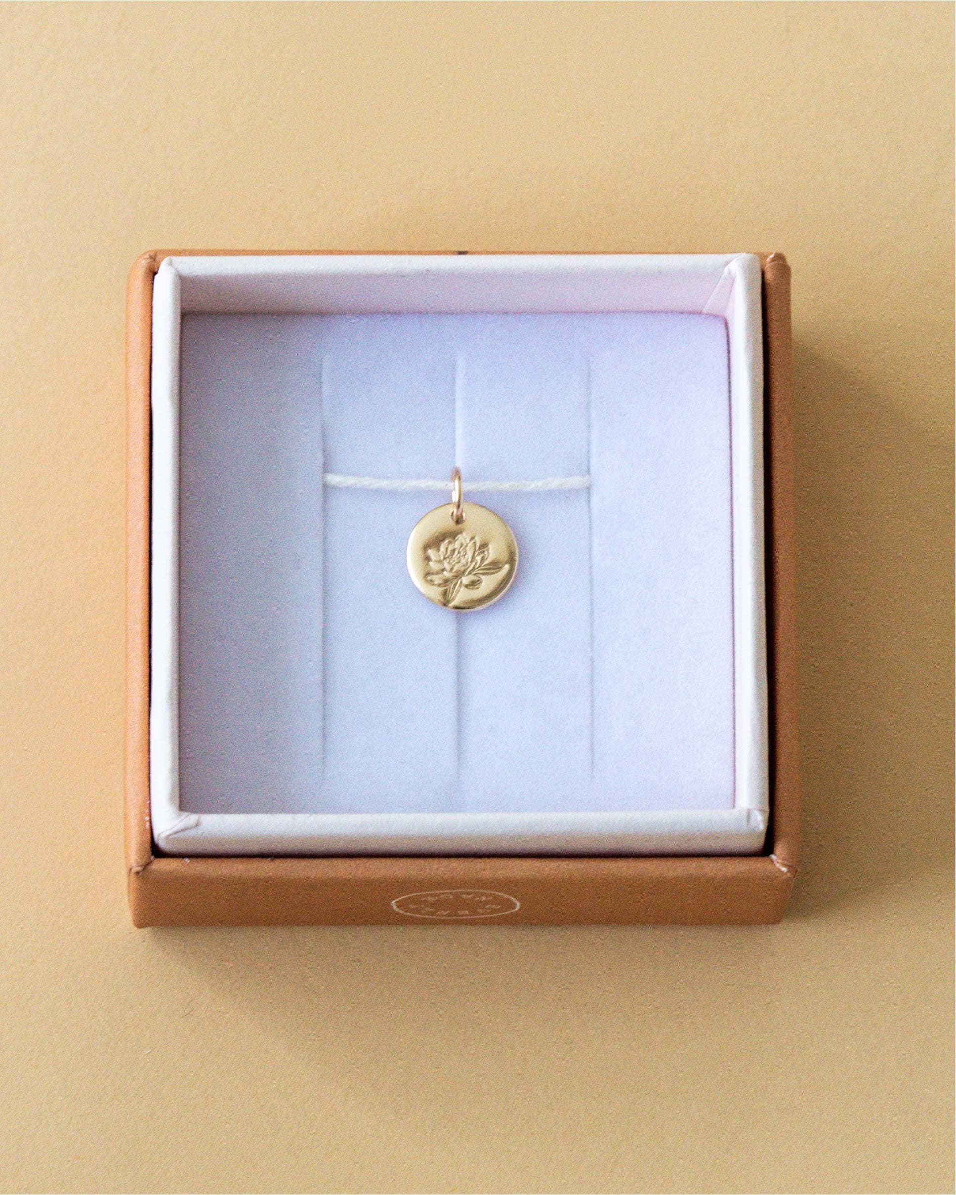 Everly Made - Wholesale Charm/Dangle Bracelet - Water Lily • July Birth Flower Small 3/8" Charm6