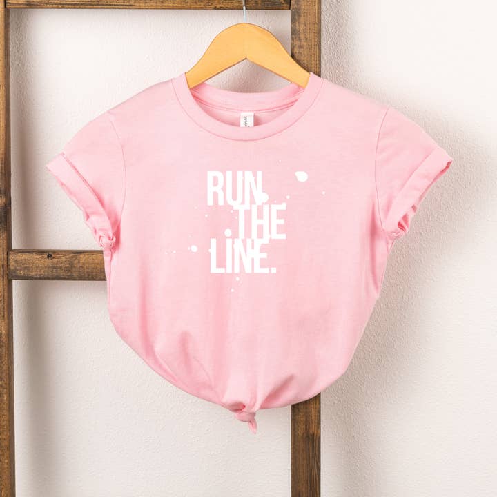 Kør linjen | Hverdag | Toddler kortærmet Crew Neck for engroshandel hos The Juniper Shop Wholesale