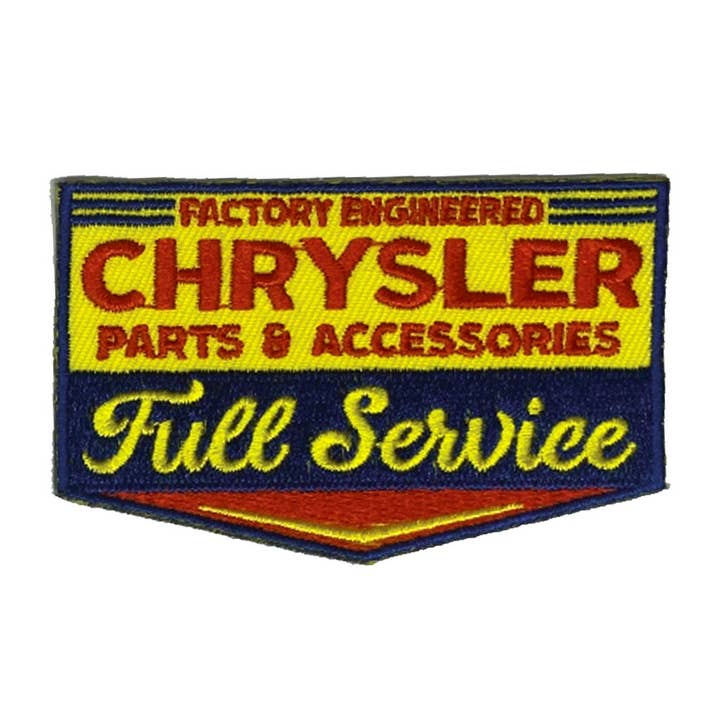 Detroit Shirt Co. - Wholesale Patch - Patch - Chrysler Full Service