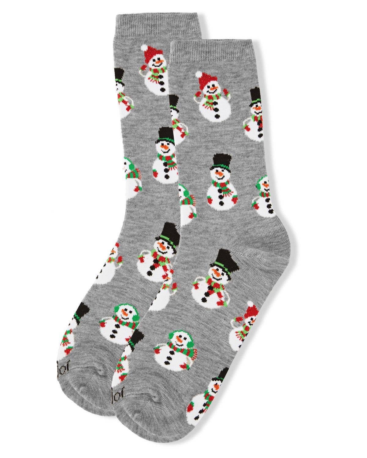 Infinity Classics International Inc. – Großhandel Socken - Unisex – Smiley Snowman Holiday Crew Unisex-Socken6