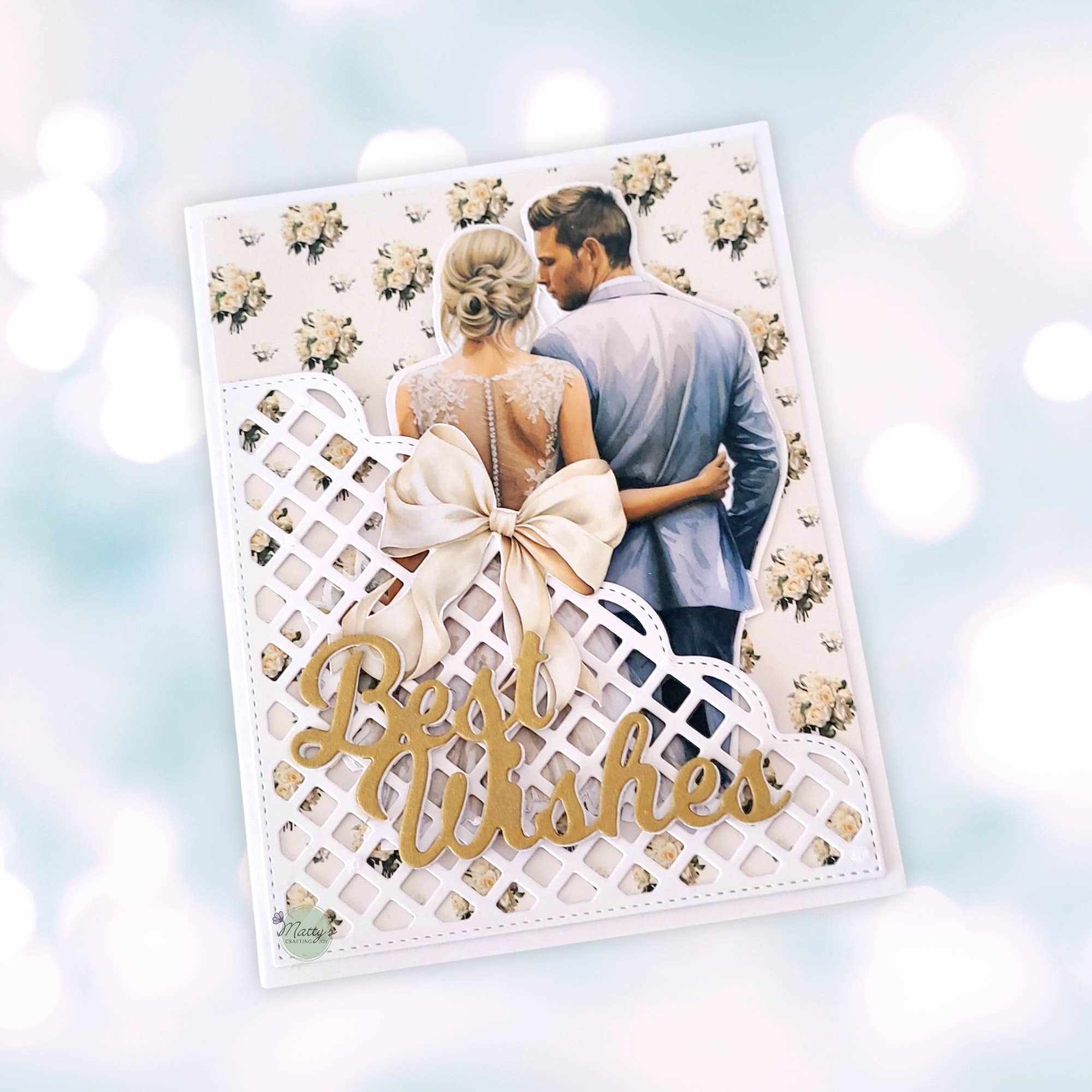 Matty's Crafting Joy – wholesale Scrapbook – Lattice Journal Pocket Die, Set of 22