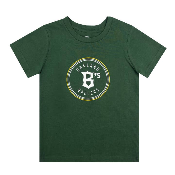 Forest Toddler Oakland Ballers Logo Tee for wholesale on Faire0