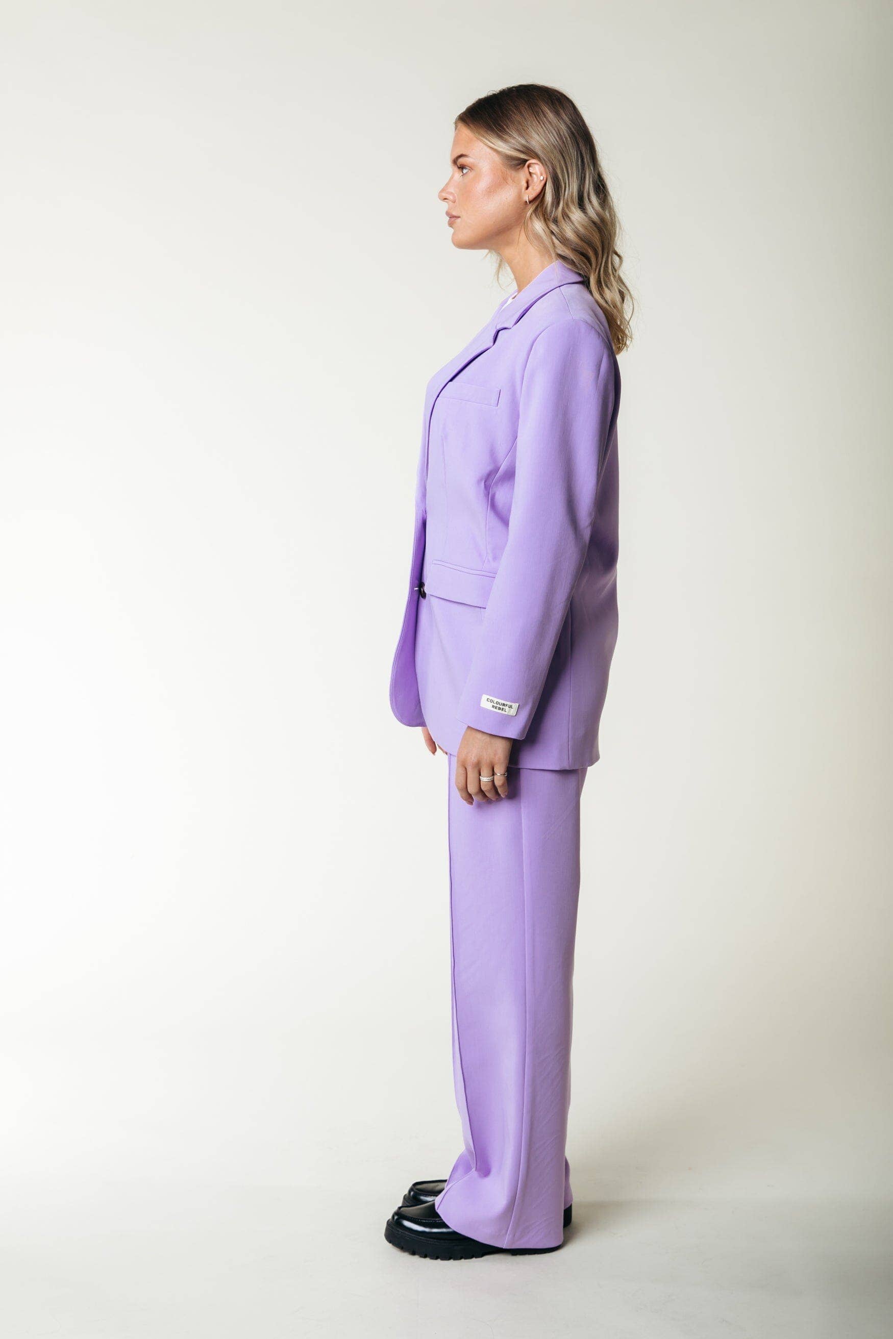 Lilás claro Blazer Gemma | Lilás claro para venda a revendedores na Faire3