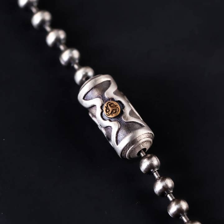 Coppertist.wu - Venta al por mayor Collares de cadenas y eslabones - Collar con cadena de bolas Ruyi, 3 mm7