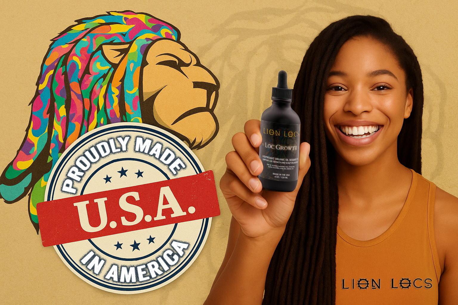 Lion Locs LLC - Vente Disques de shampoing/shampoings solides - Lion Locs Barre de Shampooing & Après-Shampooing pour Dreadlocks (142g)7