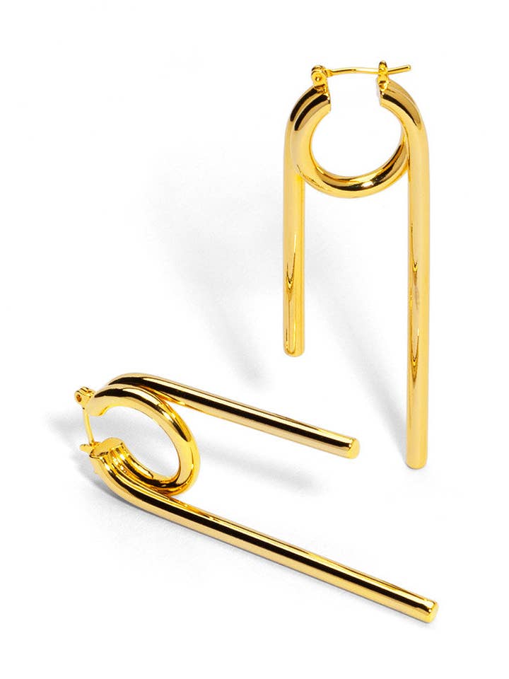 Arc Hoop Bar Earring for wholesale by rho
