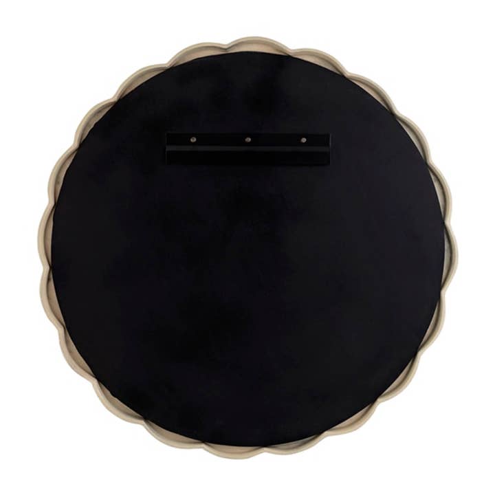 Clear Cast Aluminum Wave Mirror Lg for wholesale on Faire5