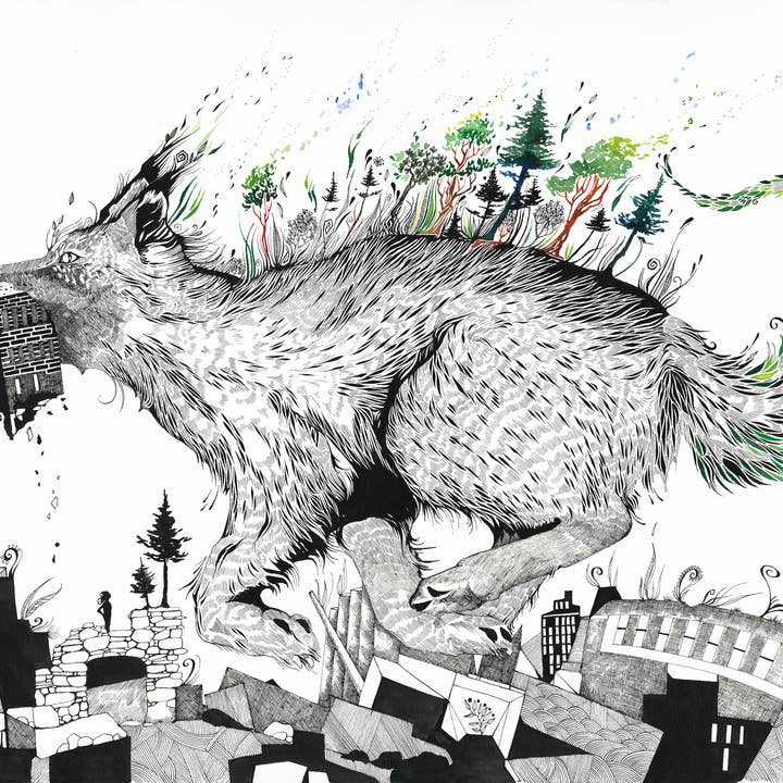 Mattie Rose Art - Wholesale Everyday Greeting Card - Spreading Wild Seeds card