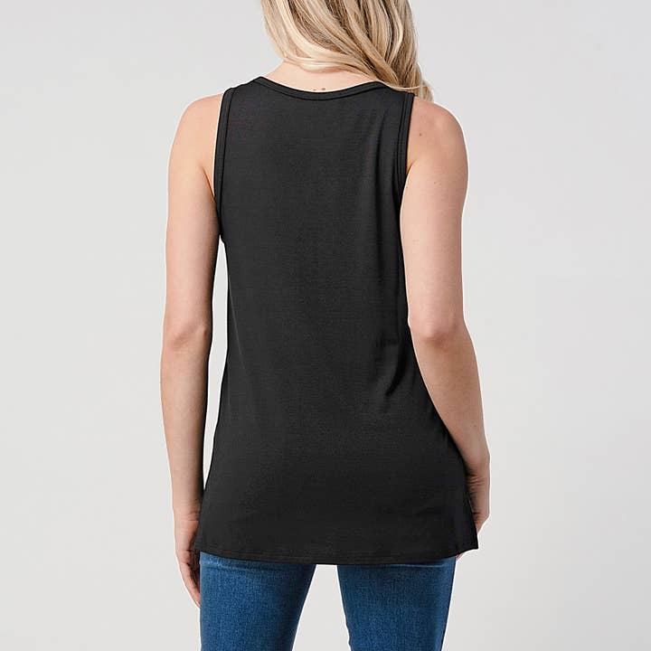 Heimious - Vente Débardeur – femme - Débardeur en jersey modal avec fentes latérales, T46834