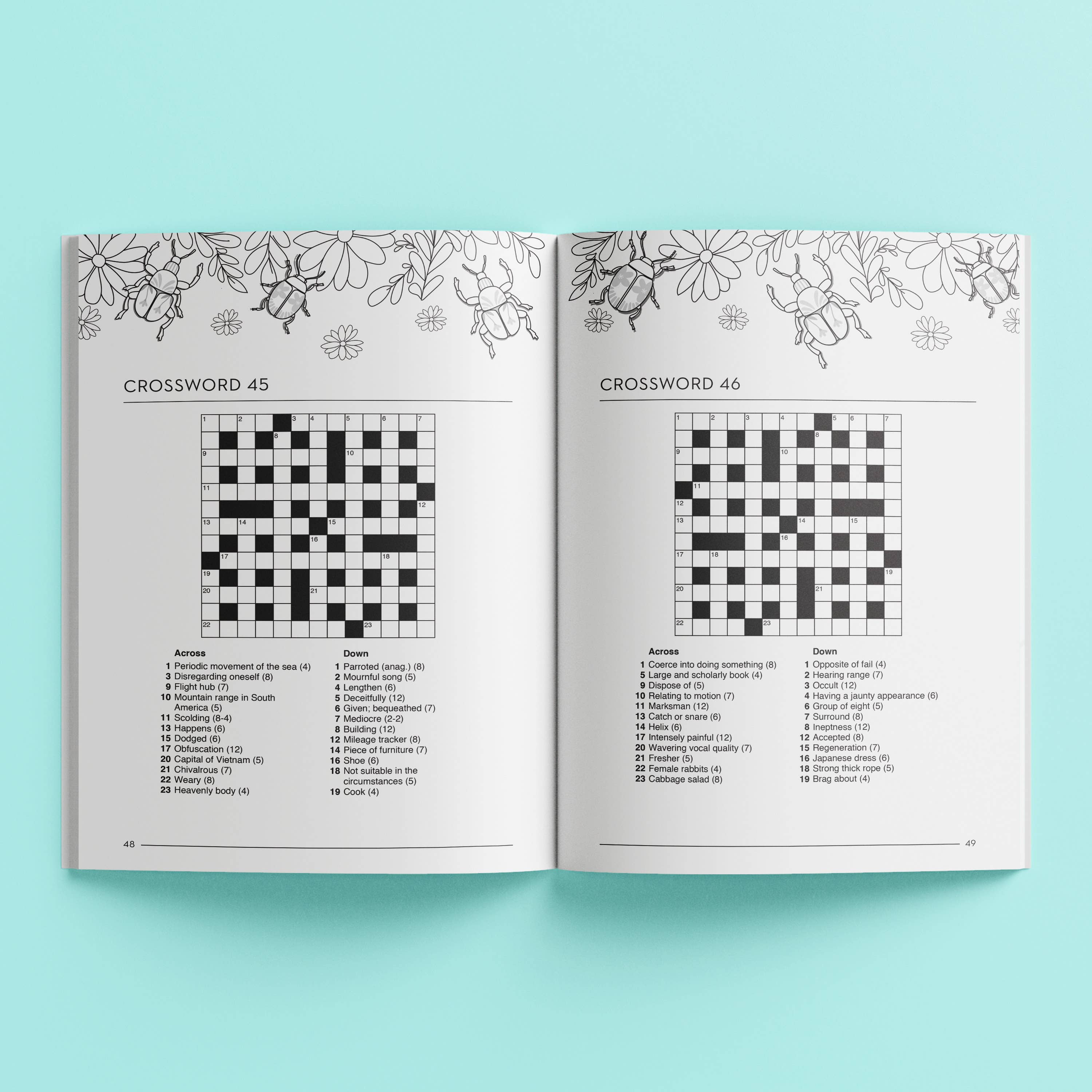 Hinkler Australia - Wholesale Colouring and activity book – adult - Mindwaves Puzzle Book Crosswords1