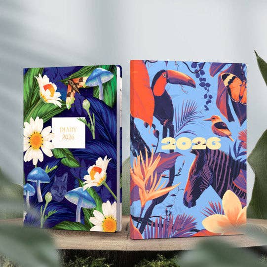 Collins Debden - Wholesale Planner - Down the Garden Path- A5  Week-To-View - Diary - 2026 Calendar Year Planner3