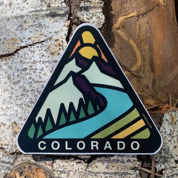 Colorado Badge Sticker for wholesale by Atomicchild