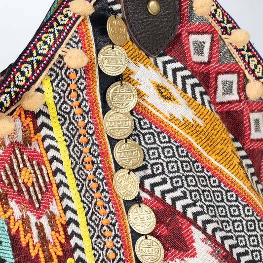 Handmade Patchwork Calico Bag for wholesale on Faire4