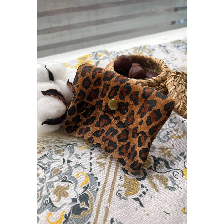 Cherry Paris - Wholesale Wallet - Women's - Small Leather Goods LUCE LEOPARD - 3998C