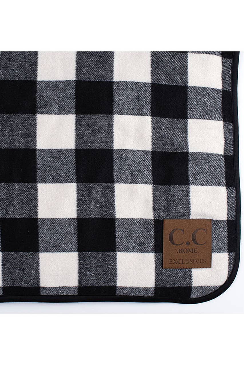 Hana - Vendita all'ingrosso Plaid - Coperta Sherpa con motivo tartan C.C Buffalo8