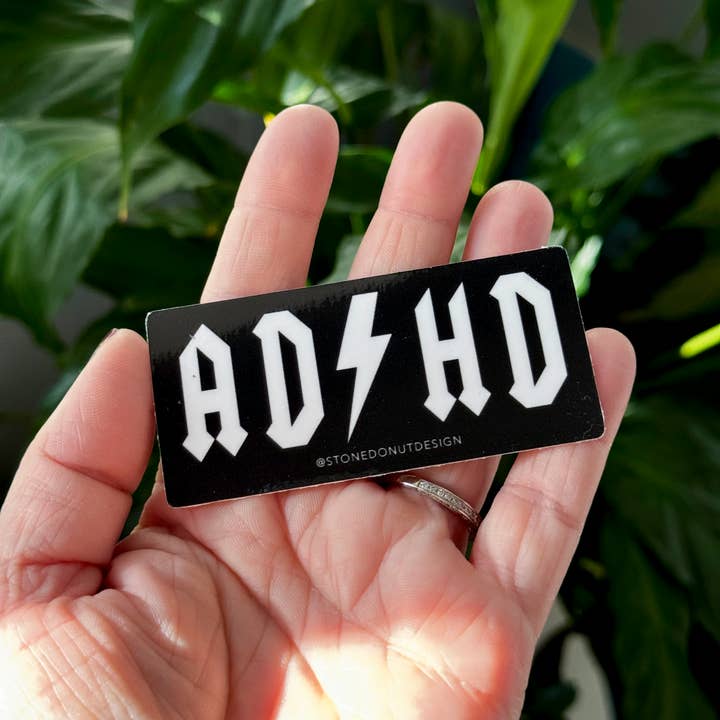 Stone Donut Design, LLC - Wholesale Sticker - ADHD Vinyl Sticker15