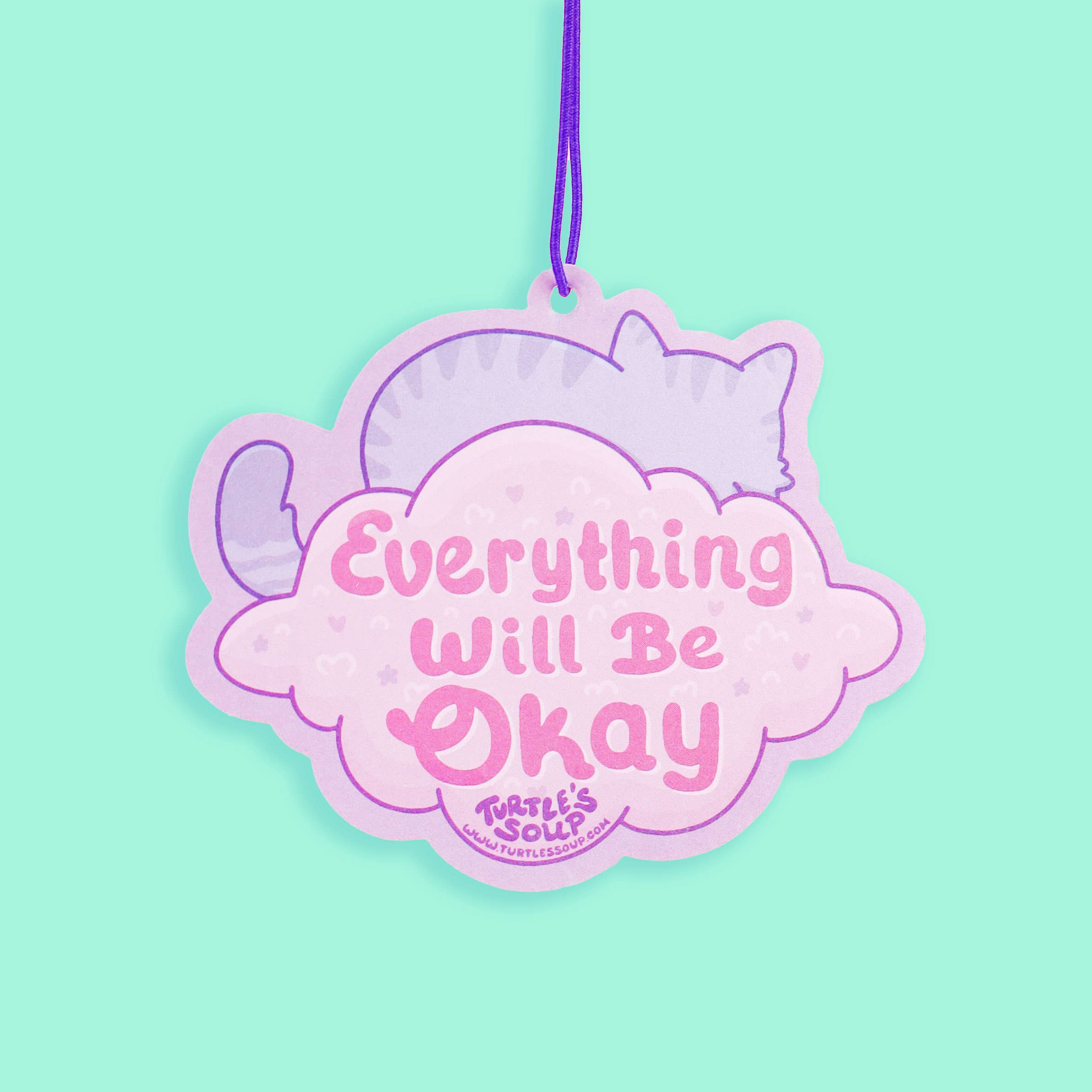 Turtle's Soup – Großhandel Auto-Lufterfrischer – Unisex – Atme tief durch Süßes Kätzchen Duftender Auto-Lufterfrischer3