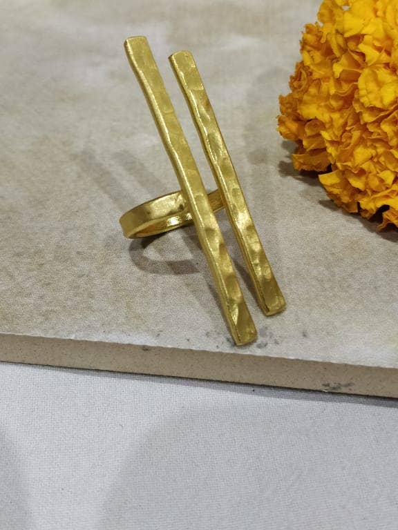 Signature H Ring for wholesale by Statements by Habibi