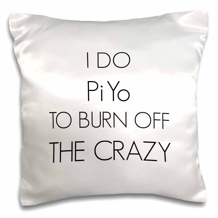 3dRose, Hago Pi Yo para quemar la locura, Funda de almohada para venta al por mayor de 3dRose